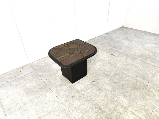 Image 1 of Brutalist side table