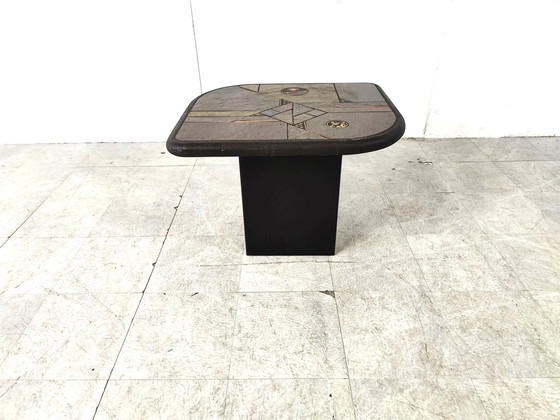 Image 1 of Table d'appoint brutaliste