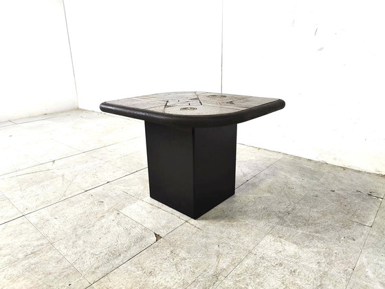 Image 1 of Brutalist side table