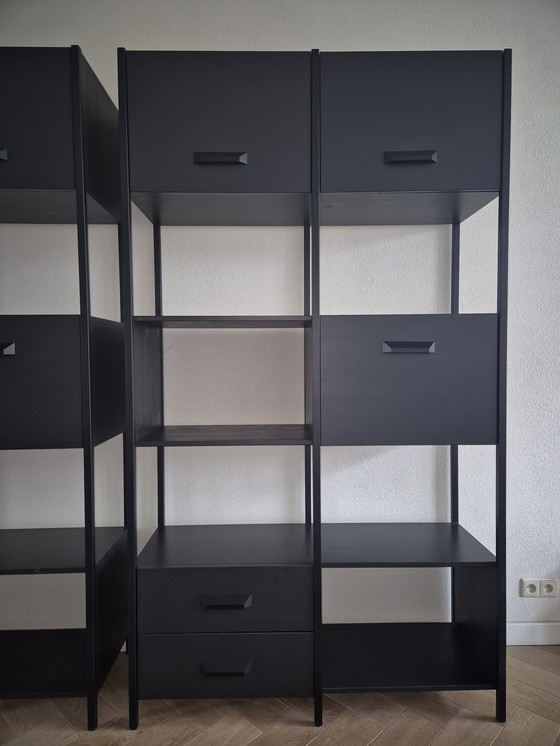 Image 1 of 2X Bepure Home Shelves Black