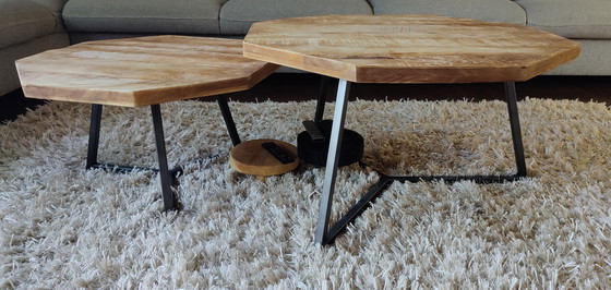 Image 1 of 2x Modern coffee table set + minis