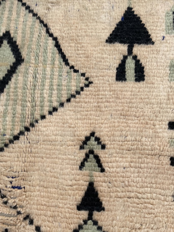 Image 1 of Tan Moroccan Berber Boujaad Rug