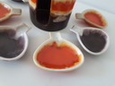 Set di tapas vintage in ceramica Strehla anni '70