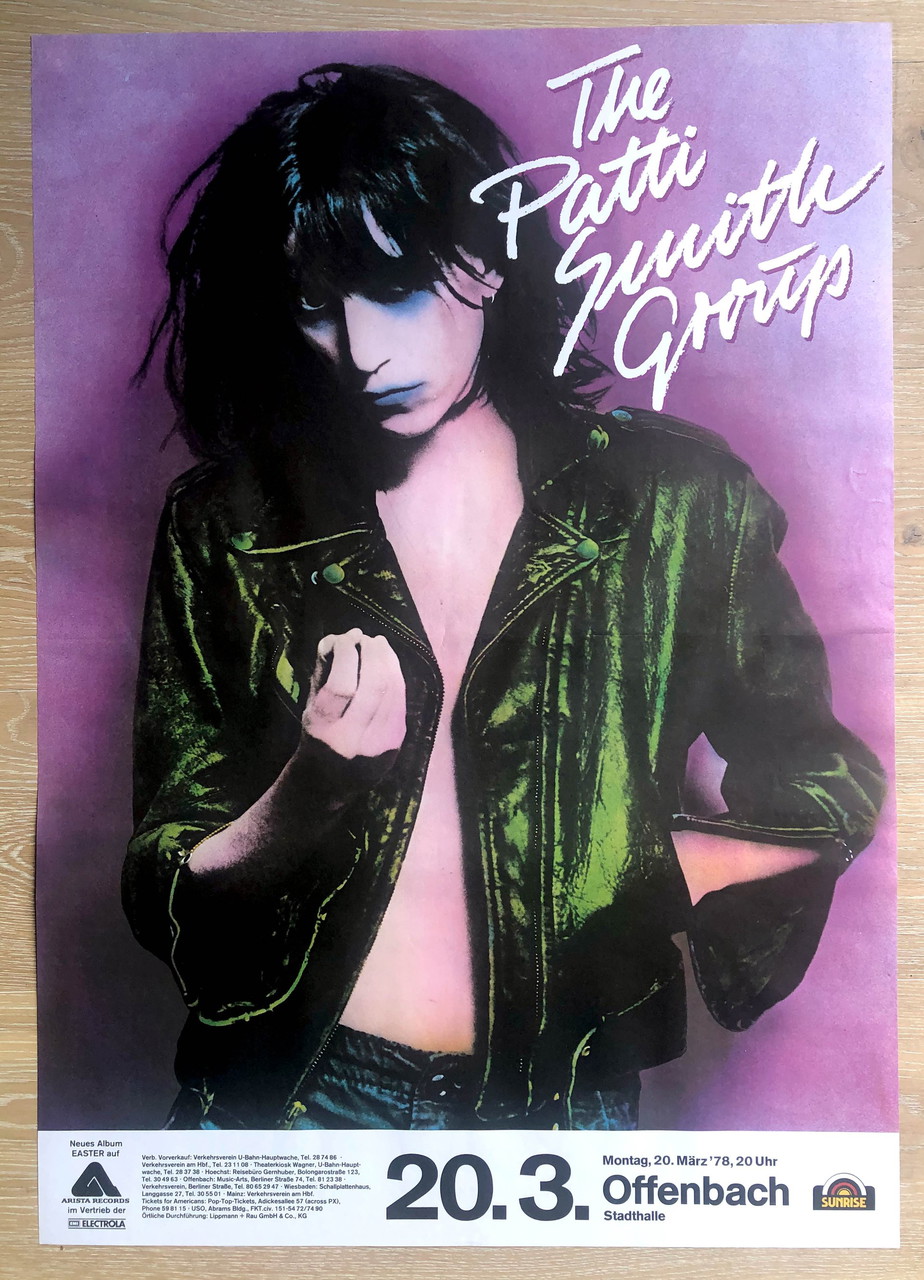 大人も着やすいシンプルファッション patti-smith-vintage-poster- トップス