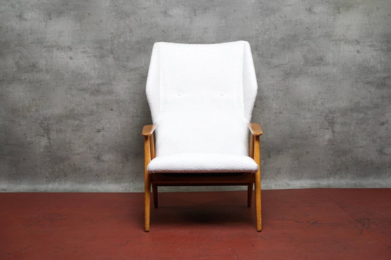 Image 1 of Mid-Century German wing chair