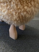 Ottoman vintage Sheep, Peter Krafft