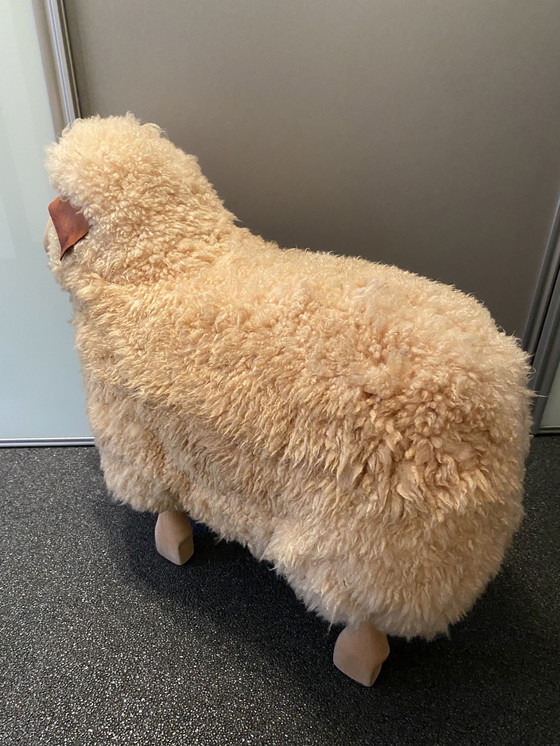 Image 1 of Ottoman vintage Sheep, Peter Krafft