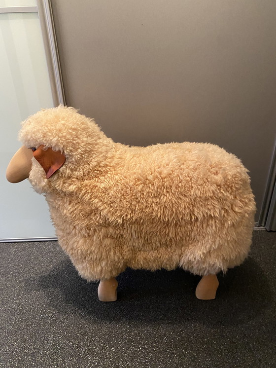 Image 1 of Ottoman vintage Sheep, Peter Krafft