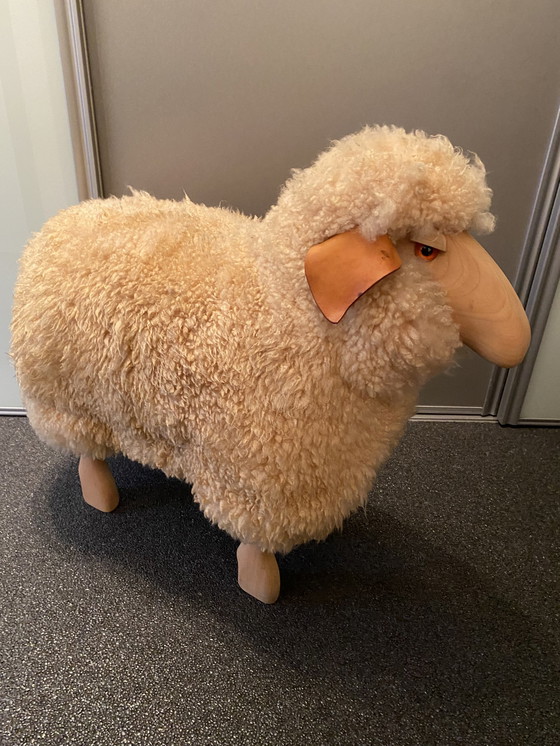 Image 1 of Ottoman vintage Sheep, Peter Krafft