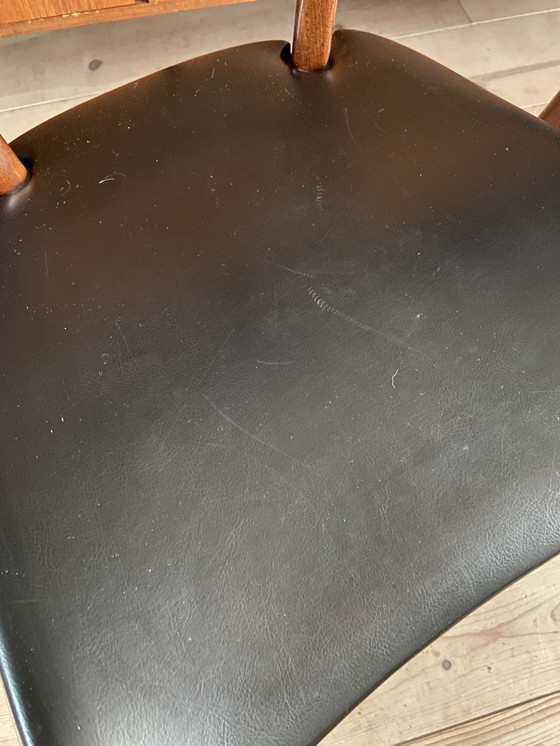 Image 1 of 3 x chaises à échelle vintage