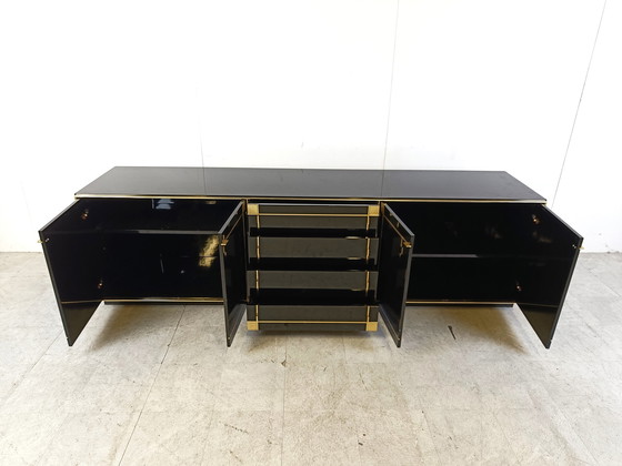 Image 1 of Buffet Pierre Cardin laqué noir