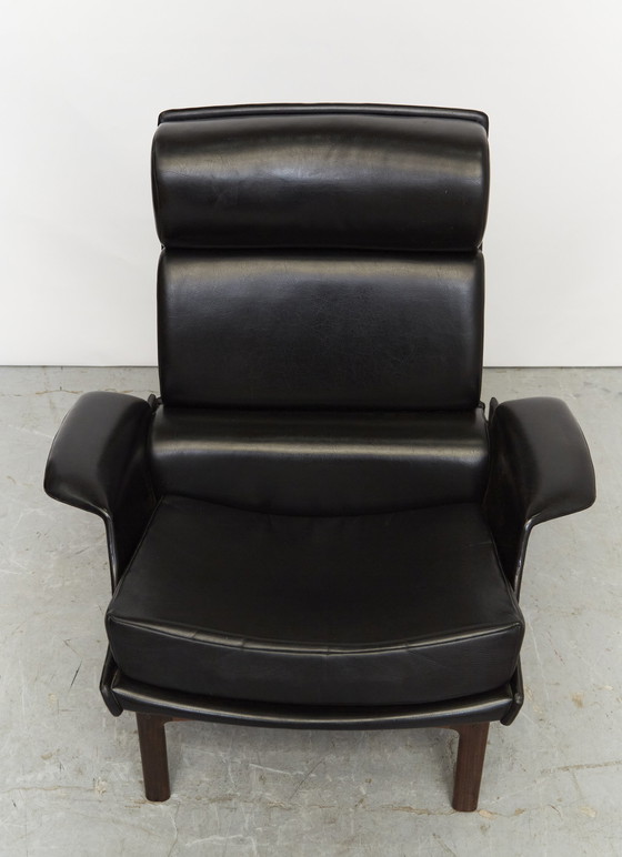 Image 1 of Ib Kofod Larsen Lounge Chair & Ottoman "Adam" for Mogens Kold