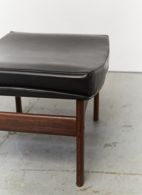 Image 1 of Ib Kofod Larsen Lounge Chair & Ottoman "Adam" for Mogens Kold