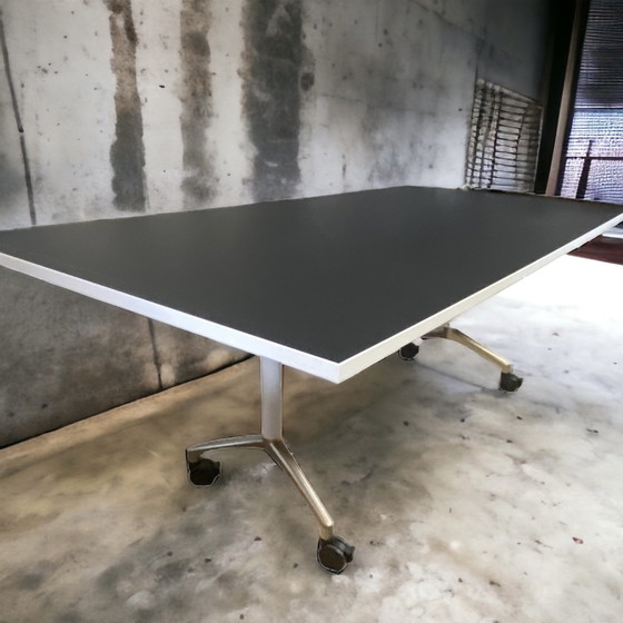 Image 1 of Modern mobile folding table