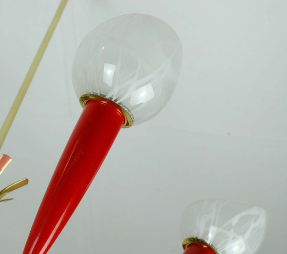 Image 1 of Vintage hang lamp sputnik 1950s