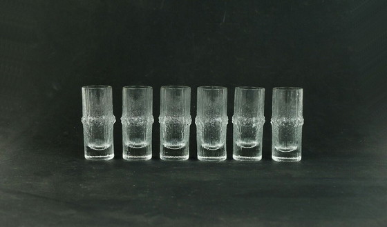 Image 1 of 6x Iittala Niva shot glasses by Tapio Wirkkala