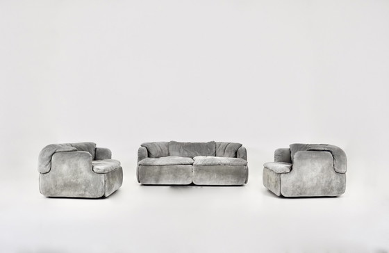 Image 1 of Saporiti Italia confidential sofa set by Alberto Rosselli