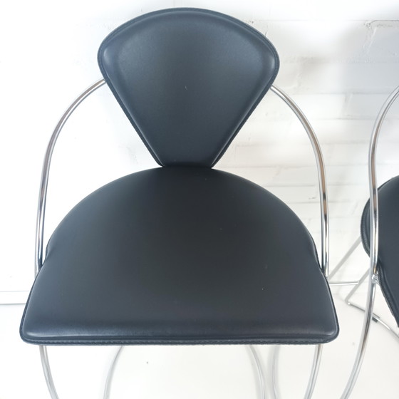 Image 1 of 2x Vintage bar stools