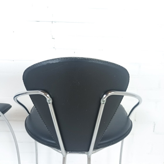 Image 1 of 2x Vintage bar stools