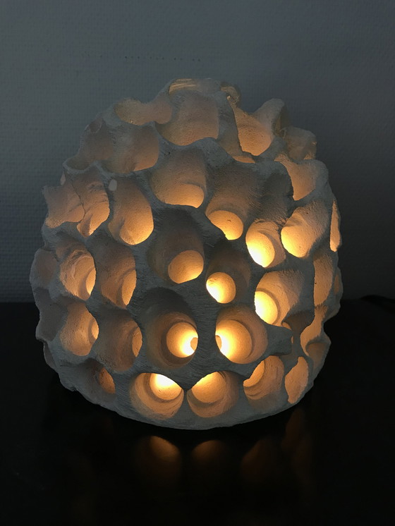 Image 1 of Limestone table lamp