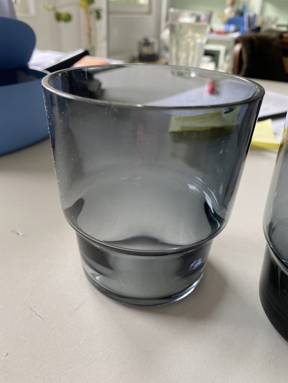 Image 1 of 3x Muuto smoke glass glasses