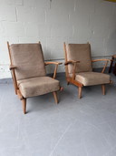 2 x Fauteuils Vintage