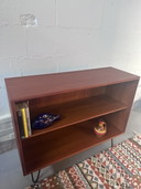 Hairpin cabinet bookcase