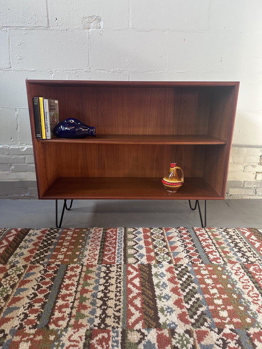 Hairpin cabinet bookcase