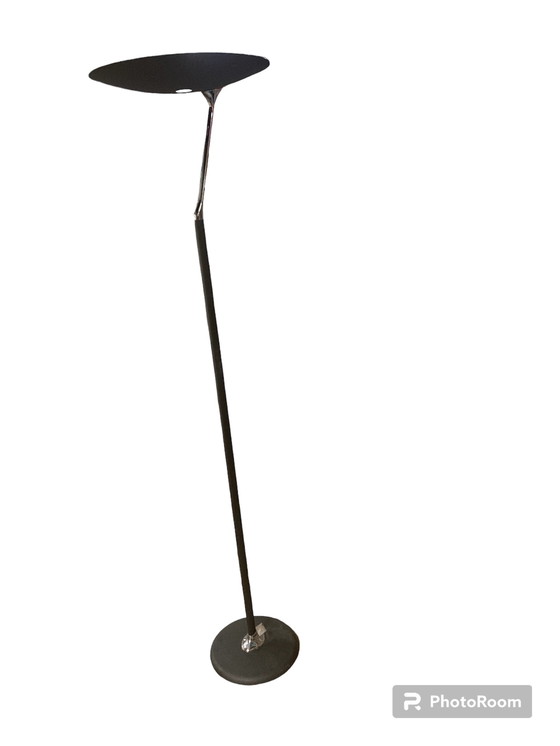 Image 1 of Vintage Lucien Gau Paris Skyscraper Uplighter Floor Lamp