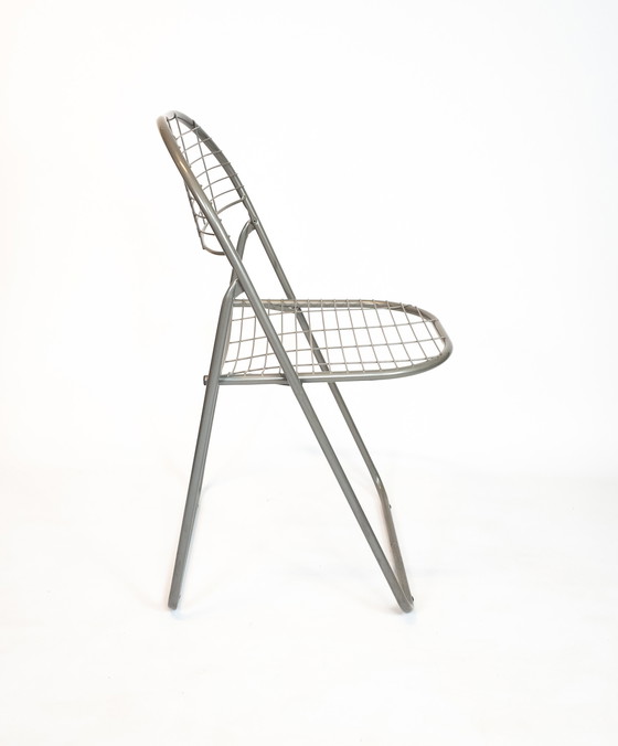 Image 1 of Ikea - folding chair - wire chair - design Niels Gammelgaard - 80's