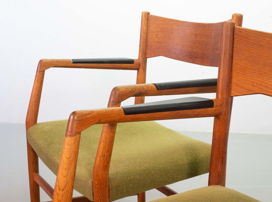 Image 1 of 2x Hans Wegner Town Hall chairs