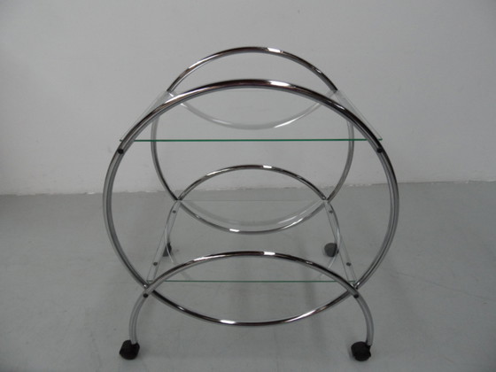 Image 1 of Chariot vintage chromé