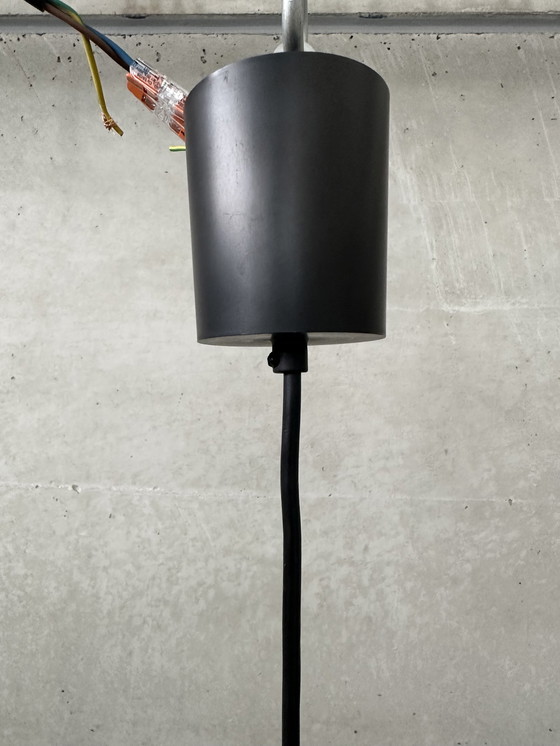 Image 1 of Vintage Glashütte Limburg hanging lamp