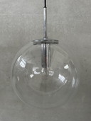 Lampe suspendue vintage Glashütte Limburg