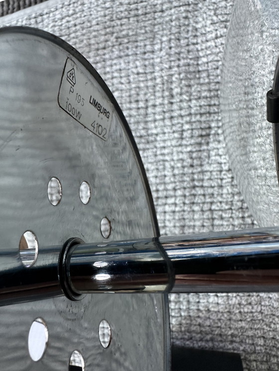 Image 1 of Vintage Glashütte Limburg hanging lamp