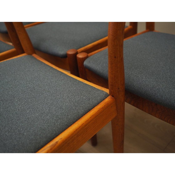 Image 1 of Set of six teak chairs, Danish design, 1970s, designer: Poul M. Volther