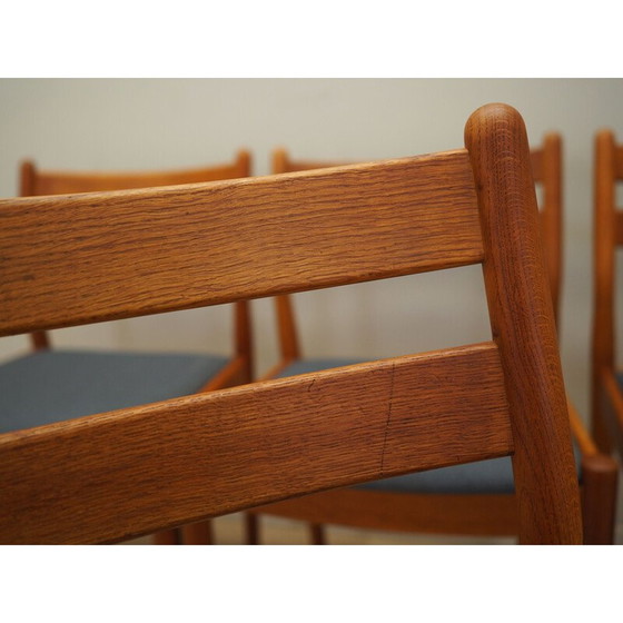 Image 1 of Set of six teak chairs, Danish design, 1970s, designer: Poul M. Volther