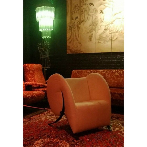 Image 1 of Poltrona vintage "comma" di Yaacov Kaufman per Arflex anni '90