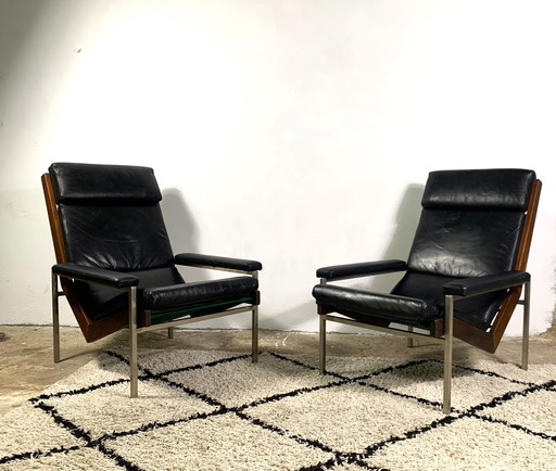 2 X Rob Parry Minimalist Lotus Armchairs For Gelderland