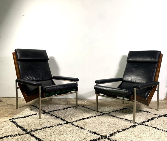 Image 1 of 2 X Rob Parry Minimalist Lotus Armchairs For Gelderland