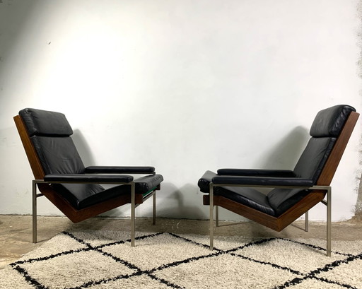 2 X Rob Parry Minimalist Lotus Armchairs For Gelderland