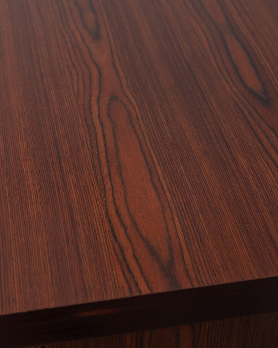 Image 1 of Pair Of Vintage 1960S Bedside Tables In Rosewood Italian Design
