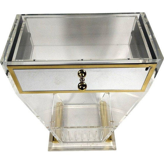 Image 1 of Vintage side table in plexiglas