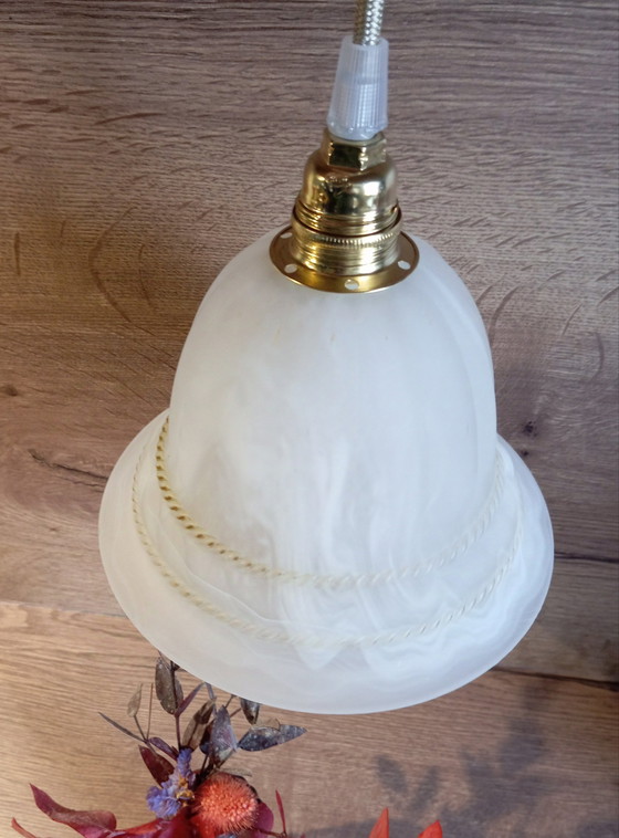 Image 1 of Lampada Nomade Vintage con Vetro Marmo Opaco e Satinato 