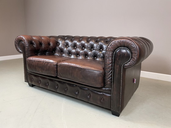 Image 1 of Vintage Chesterfield 2 seater sofa