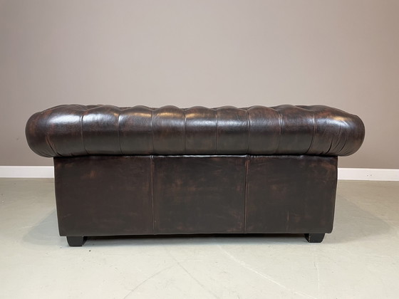 Image 1 of Vintage Chesterfield 2 seater sofa