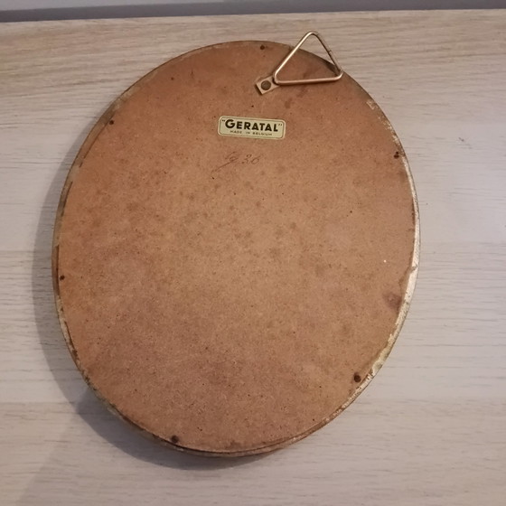 Image 1 of Specchio vintage in legno e oro