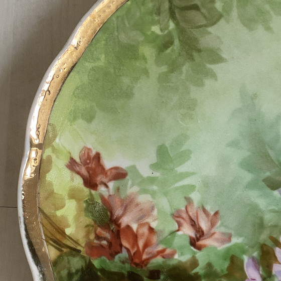 Image 1 of 2 Antique Italian Porcelain Plates For Richard Ginori