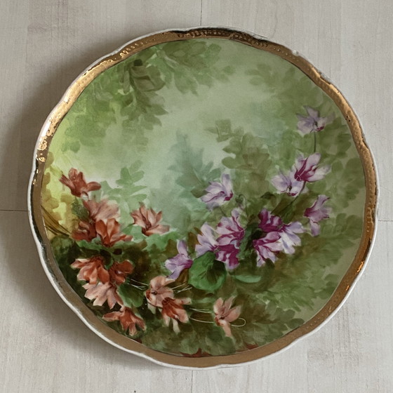 Image 1 of 2 Antique Italian Porcelain Plates For Richard Ginori