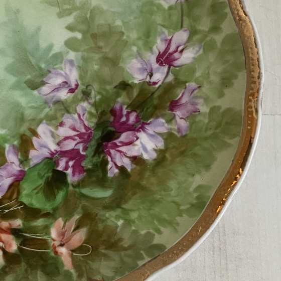 Image 1 of 2 Antique Italian Porcelain Plates For Richard Ginori